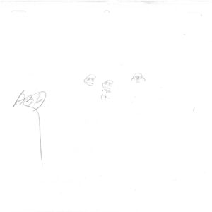 4 TMNT Original Production Drawings - April, Michelangelo, Raphael, Donatello, and Leonardo - Image 4