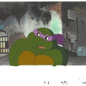 A TMNT Original Production Cel with Donatello
