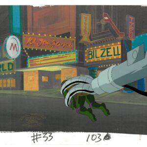 A TMNT Original Production Cel with Donatello