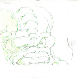 2 TMNT Original Production Drawings - Krang - Image 3