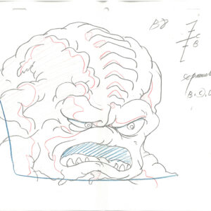 3 TMNT Original Production Drawings - Krang - Image 4