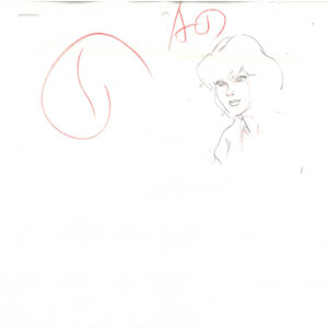 2 TMNT Original Production Drawings - April, Raphael and Donatello - Image 3