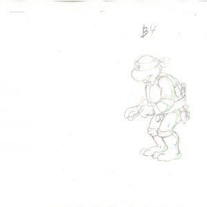 4 TMNT Original Production Drawings - Image 5