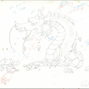 3 TMNT Original Production Drawings
