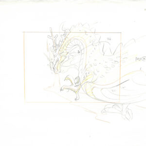 3 TMNT Original Production Drawings - Image 4