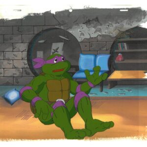 A TMNT Original Production Cel with Donatello