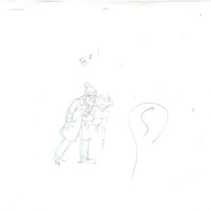 4 TMNT Original Production Drawings - Featuring Leonardo - Image 5