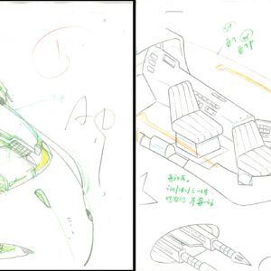 2 TMNT Original Production Drawings