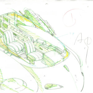 2 TMNT Original Production Drawings - Image 3