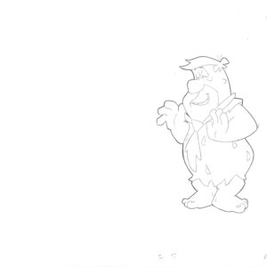 Flintstones -3 Original Production Drawings-Fred Flintstone - Image 4