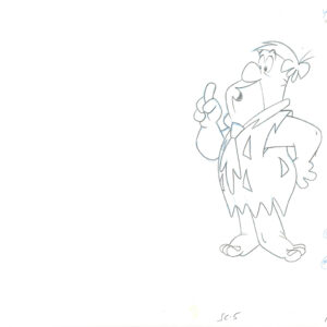 Flintstones -3 Original Production Drawings-Fred Flintstone - Image 4