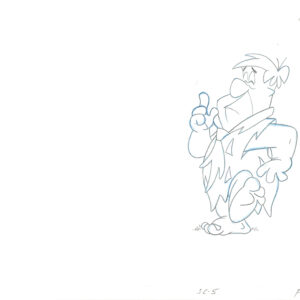 Flintstones -3 Original Production Drawings-Fred Flintstone - Image 3