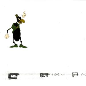 Bakshi - Original Hand-Painted Cel - Stretch & Squash 1988