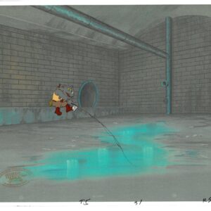 Rocksteady of TMNT Turtles - Original Production Cel