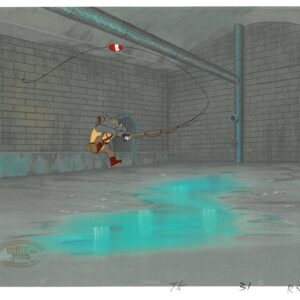 Rocksteady of TMNT Turtles - Original Production Cel