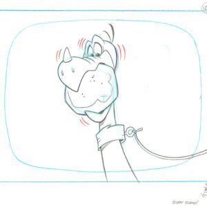 Flintstones - 2 Signed Original Production Drawings-Dino Flintstone - Quarry Episode - Image 4