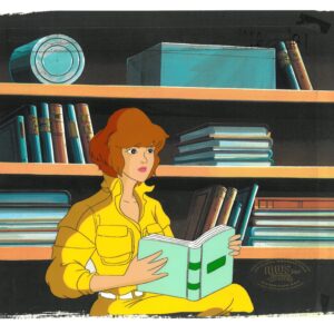 April of TMNT Turtles - Original Production Cel with MWS Seal