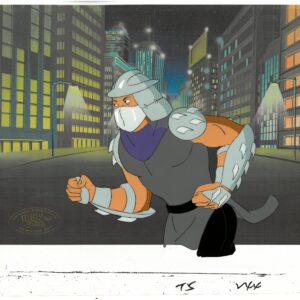 Shredder of TMNT Turtles - Original Production Cel with MWS Seal