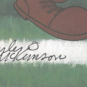 3 Yards & A Cloud of Dust    Looney Tunes/NFL Limited Edition Signed Lithograph - Image 3