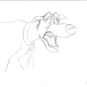 Chief - 3 Original Production Drawings from the Walt Disney 1981 Movie "The Fox and the Hound" - Image 3