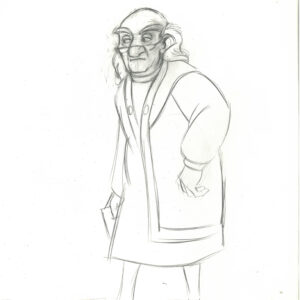 Dalben-2 Original Production Disney Drawings from the Black Cauldron (1985) - Image 3