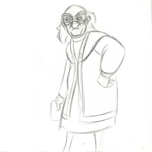 Dalben-3 Original Production Disney Drawings from the Black Cauldron (1985) - Image 4