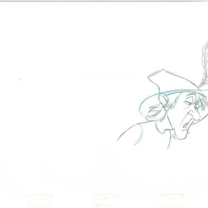 Fflewddur Fflam-2 Original Production Disney Drawings from the Black Cauldron (1985) - Image 3