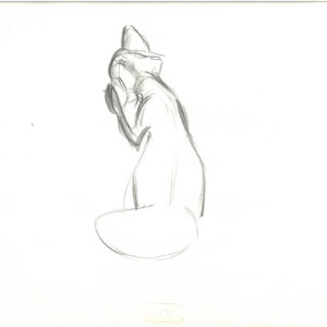 Vixey - 2 Original Production Drawings from the Walt Disney 1981 Movie "The Fox and the Hound" - Image 3