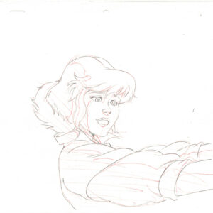 3 TMNT Original Production Drawings - Featuring April - Image 4