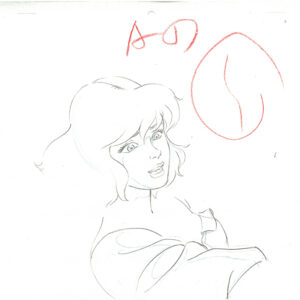 4 TMNT Original Production Drawings - Featuring April - Image 3