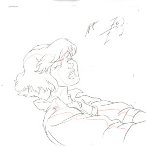 3 TMNT Original Production Drawings - Featuring April