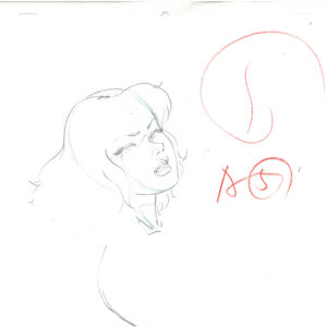 3 TMNT Original Production Drawings - Featuring April - Image 4