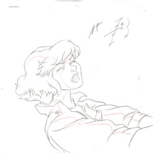 3 TMNT Original Production Drawings - Featuring April - Image 3