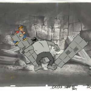 Scooby-Doo-Original Production Cel with Hanna-Barbera Seal featuring Shaggy(c. 1985)