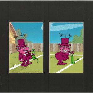 2 Hanna-Barbera Original Production Cels/Drawings for Purina Super Bowl Sweepstakes Commercial (1995)