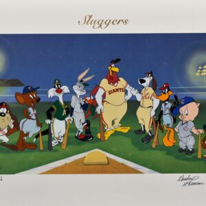 Sluggers- Signed -Looney Tunes/MLB Limited Edition Lithoserigraph