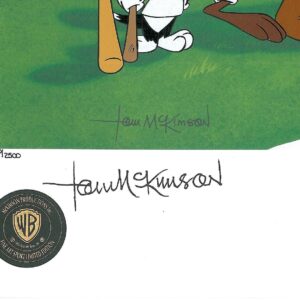 Sluggers- Signed -Looney Tunes/MLB Limited Edition Lithoserigraph - Image 5