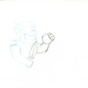Flintstones -3 Original Fruit Fizz Production Drawings-Barney Rubble - Image 4