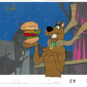 Scooby-Doo-Original Production Cel with Hanna-Barbera Seal (c. 1985)
