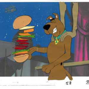 Scooby-Doo-Original Production Cel with Hanna-Barbera Seal (c. 1985)