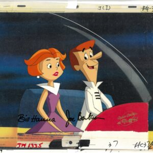 Jetsons The Movie -Multi-Cel Production Set-Up - Signed Hanna & Barbera