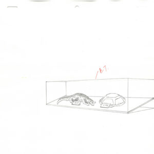3 TMNT Original Production Drawings - Featuring April, Leonardo, Donatello, Raphael & Michelangelo - Image 3