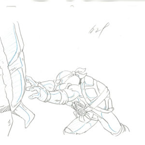4 TMNT Original Production Drawings - Featuring Raphael - Image 5