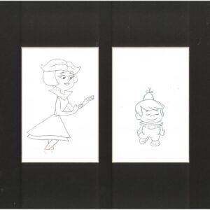 The Jetsons - Original Production Drawings- Elroy & Jane