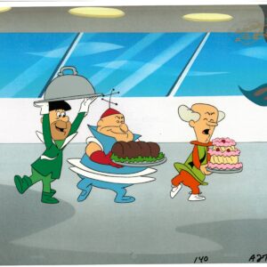 The Jetsons - Original 1980's Production Cel with Hanna-Barbera Seal