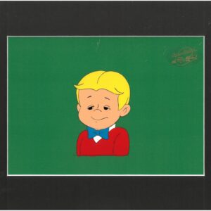 Richie Rich- Original 1980's Production Cel with Hanna-Barbera Seal
